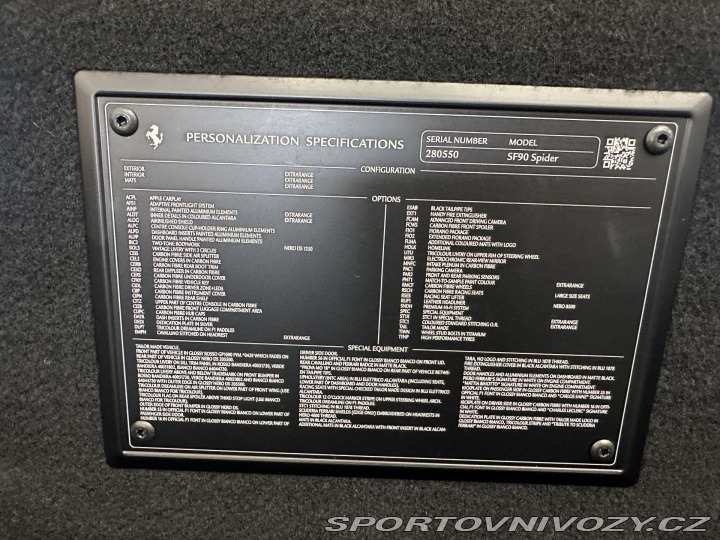 Ferrari SF90 Spider AF TAILOR MADE 1/1 2022