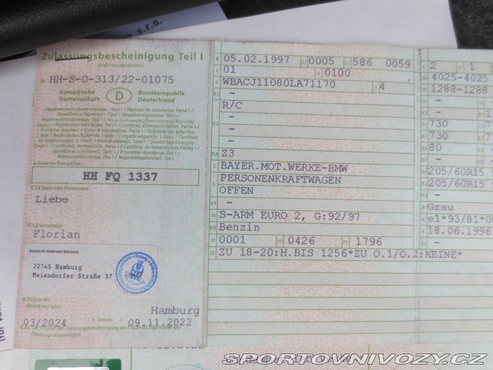BMW Z3  1997