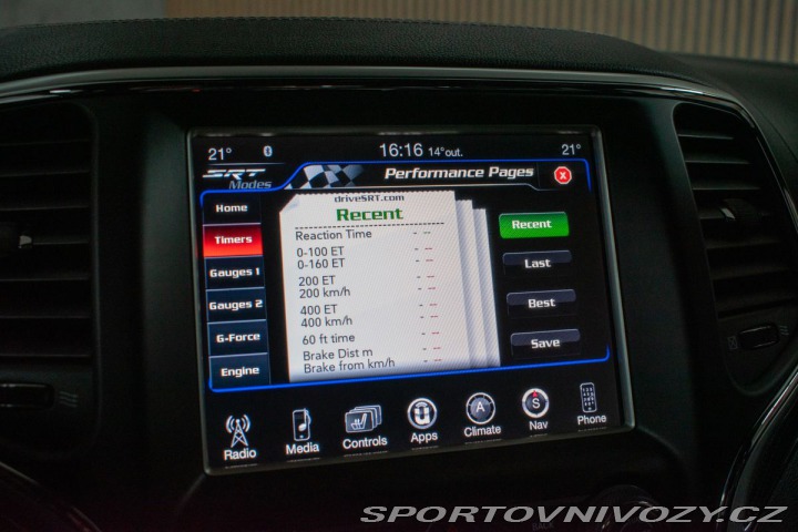 Ostatní značky Ostatní modely Jeep Grand Cherokee SRT 6.4 V8 HEMI 4x4 *ČR*K 2016