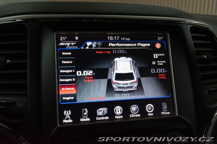 Ostatní značky Ostatní modely Jeep Grand Cherokee SRT 6.4 V8 HEMI 4x4 *ČR*K 2016