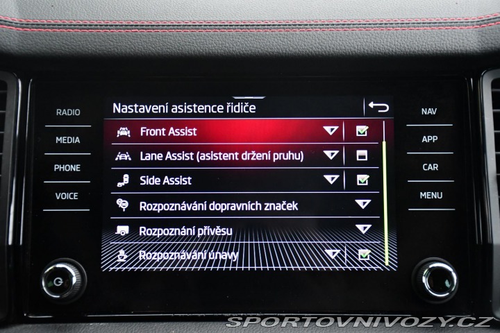 Škoda Kodiaq RS 2.0TSI REZERVACE 2022