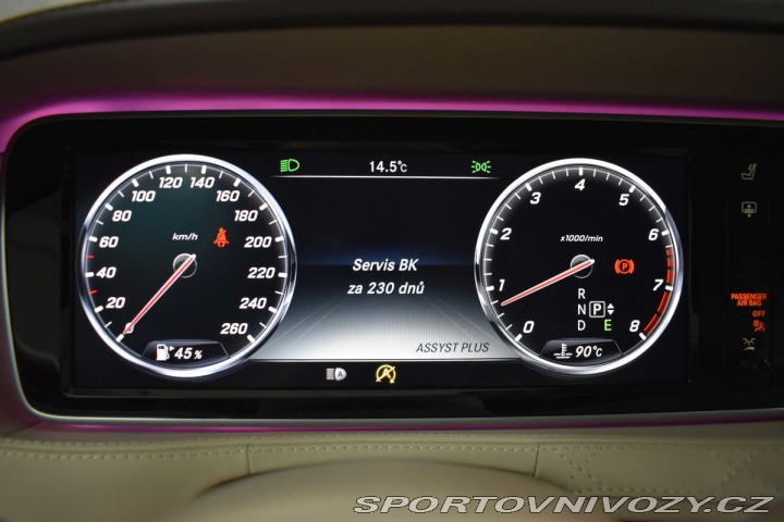 Mercedes-Benz S S 500 LONG *DESIGNO*DPH*Č 2016