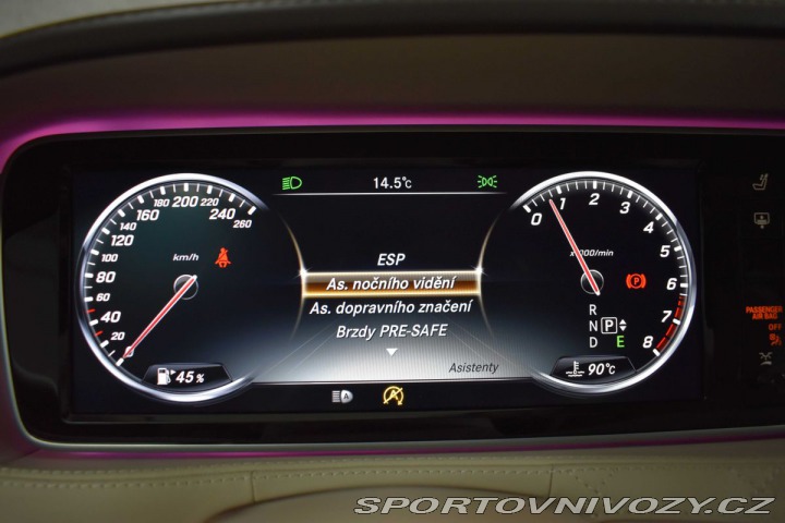 Mercedes-Benz S S 500 LONG *DESIGNO*DPH*Č 2016