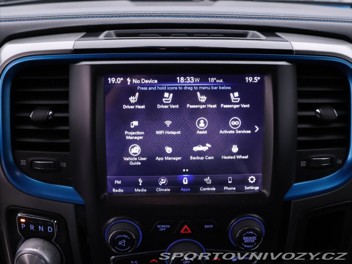 Ostatní značky Ostatní modely RAM 1500 5,7 Laramite 295kW 4x4 Qu 2018