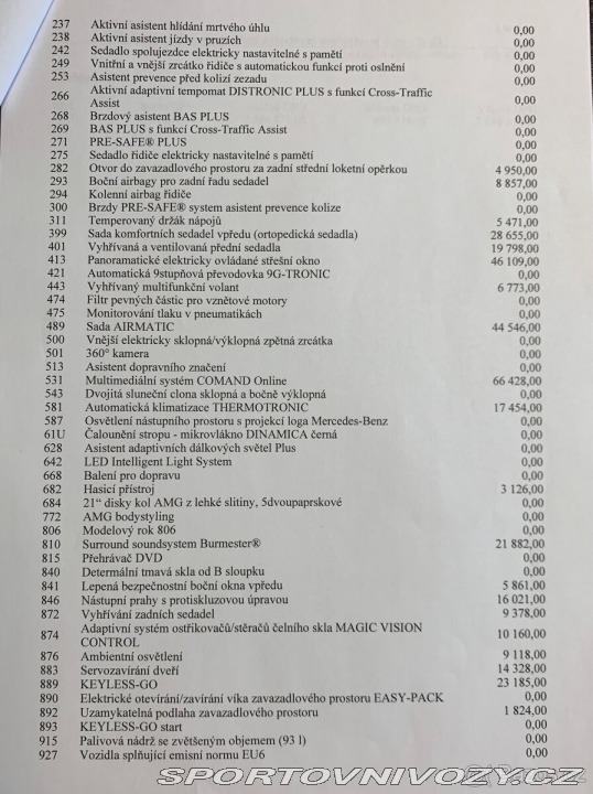 Mercedes-Benz Ostatní modely GLE d Coupé AMG, TOP VÝBAVA 2016