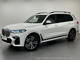 BMW X7 Mpaket - nebourané - záru 2021