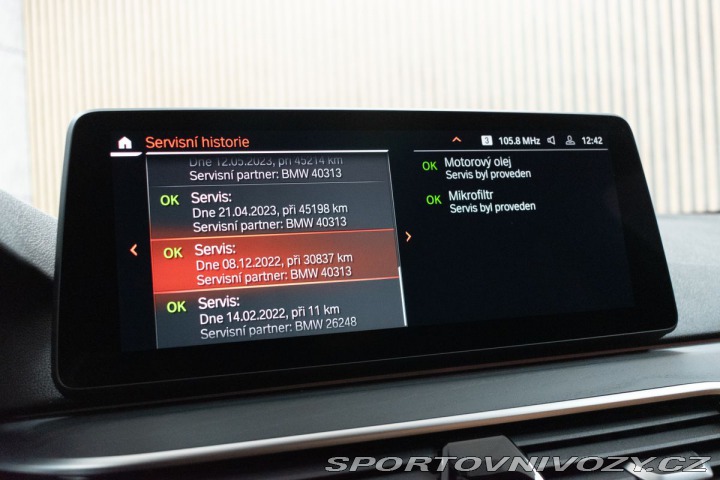 BMW 5 530d xD REZERVACE 2022