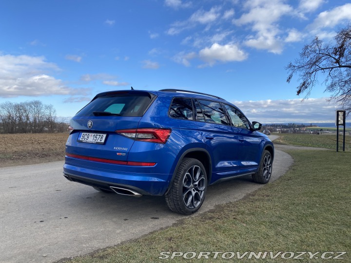 Škoda Kodiaq RS 176 kW, DPH, PANORAMA 2019