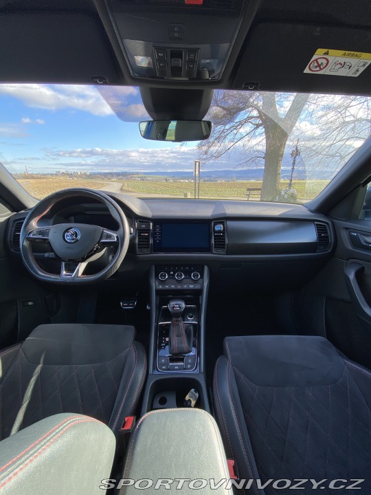 Škoda Kodiaq RS 176 kW, DPH, PANORAMA 2019