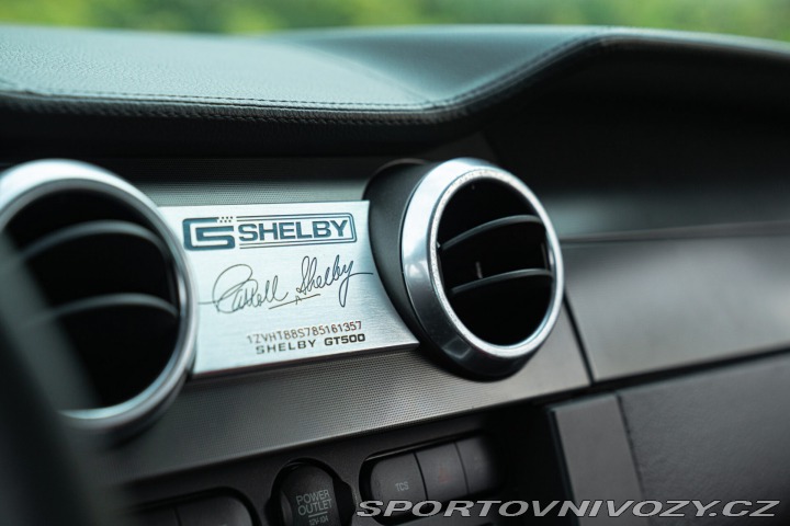 Ford Mustang GT 500 SHELBY COBRA MANUALE 2008