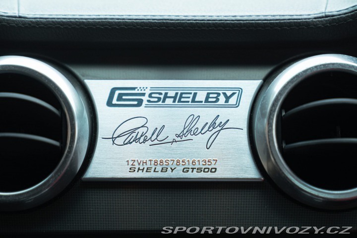 Ford Mustang GT 500 SHELBY COBRA MANUALE 2008