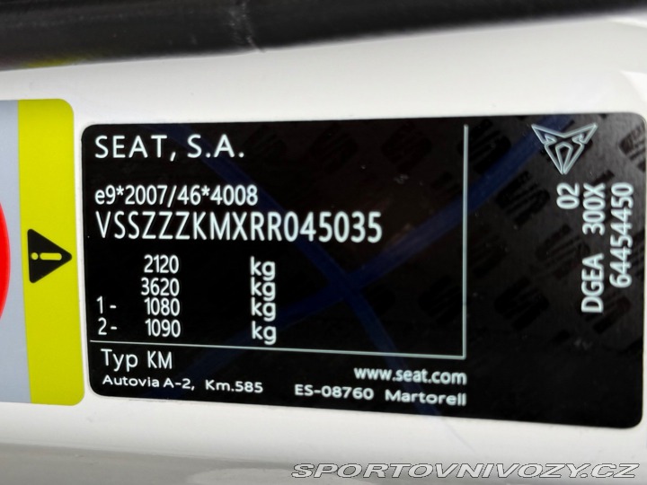 Cupra Formentor VZ 1,4 TSI 180kW/245PS e 2023