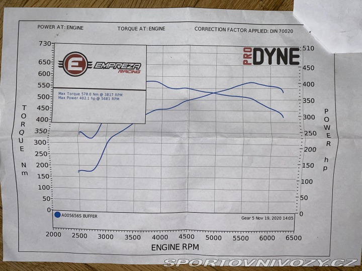 Subaru WRX STI ODPOČET DPH, DCCD SKÁCEL 2015