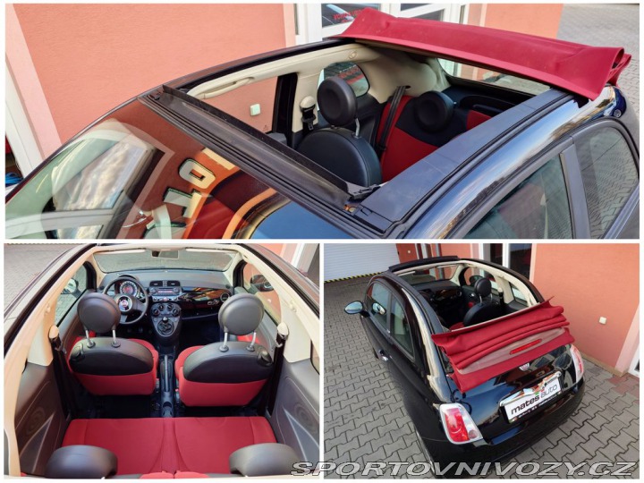 Fiat 500 500C 1.2 Pop 51 kW 2011