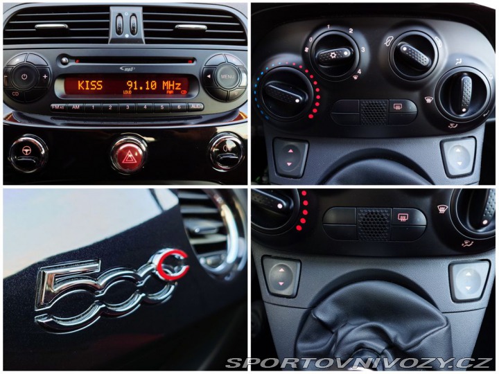 Fiat 500 500C 1.2 Pop 51 kW 2011