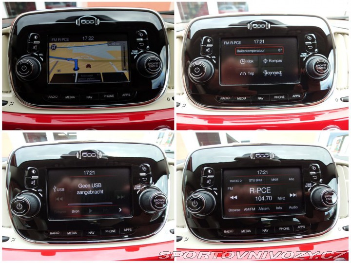 Fiat 500 500C 1.2 Lounge 51 kW 2016