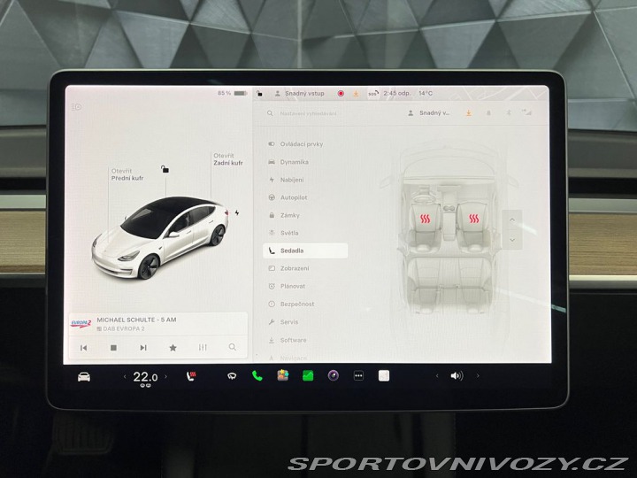 Tesla Model 3 RANGE PLUS, RWD, MATRIX 2021