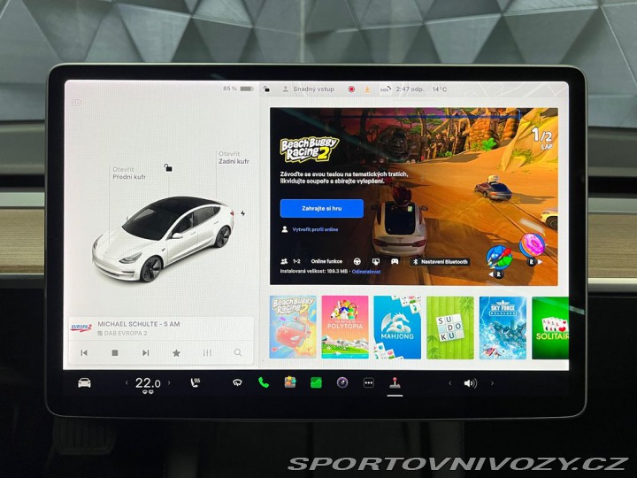 Tesla Model 3 RANGE PLUS, RWD, MATRIX 2021
