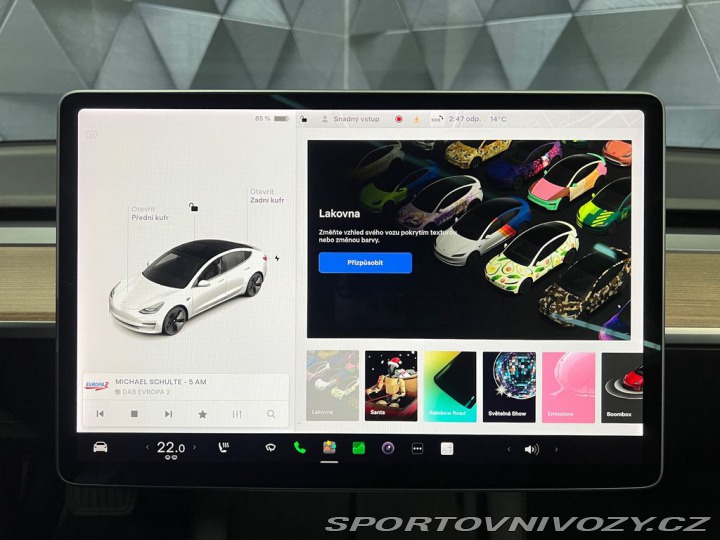 Tesla Model 3 RANGE PLUS, RWD, MATRIX 2021