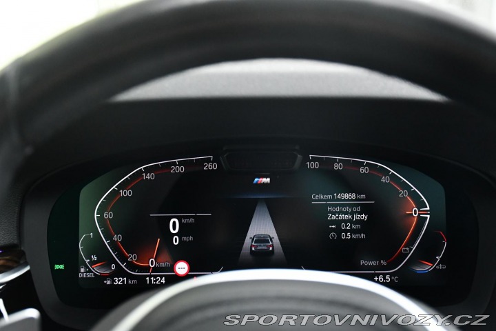 BMW 5 530d xD MSPORT ČR PANO TA 2021
