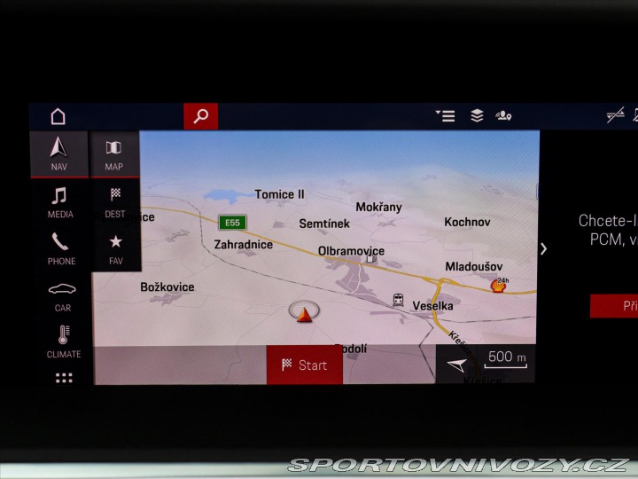 Porsche 911 3,0 V6 331kW 7MAN DPH Car 2021