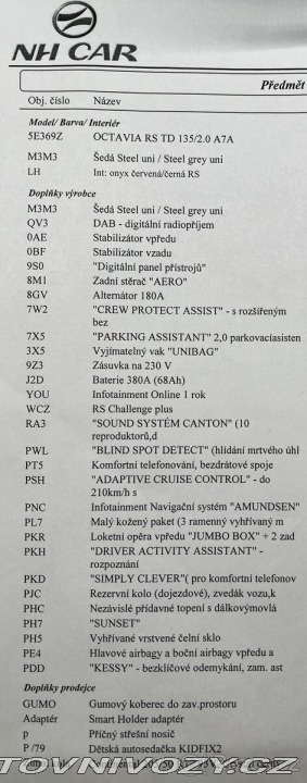 Škoda Octavia RS 2,0   RS TDI 4x4 DSG 2018