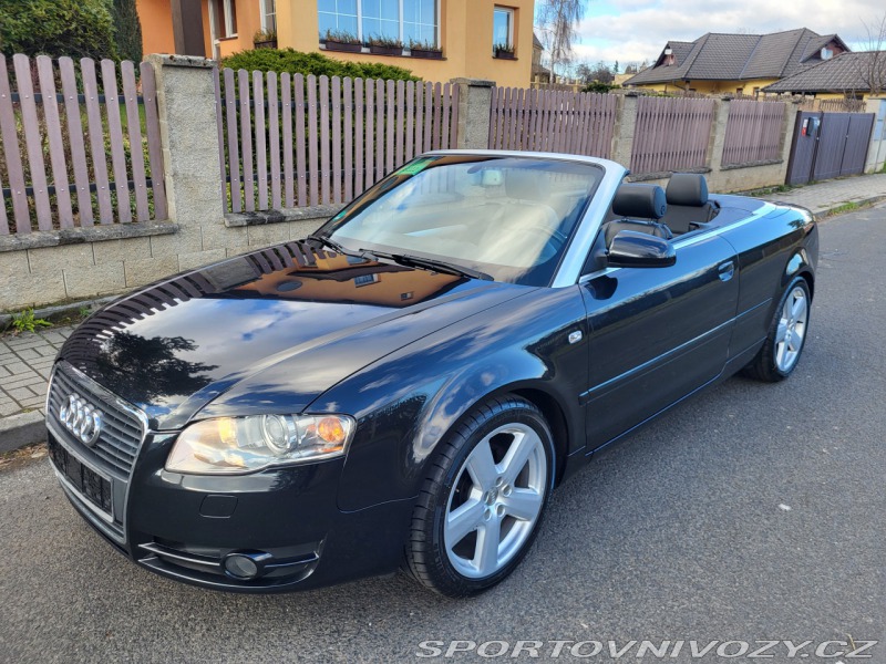 Audi A4 2.0TDI CABRIO KŮŽE NAVI