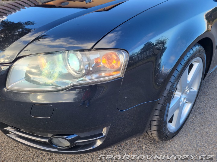 Audi A4 2.0TDI CABRIO KŮŽE NAVI 2008