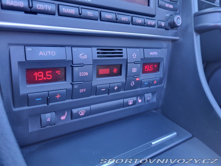 Audi A4 2.0TDI CABRIO KŮŽE NAVI 2008