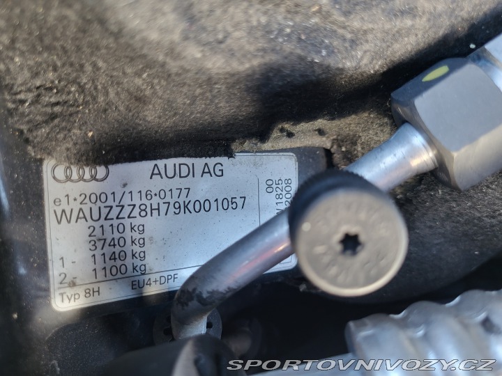 Audi A4 2.0TDI CABRIO KŮŽE NAVI 2008