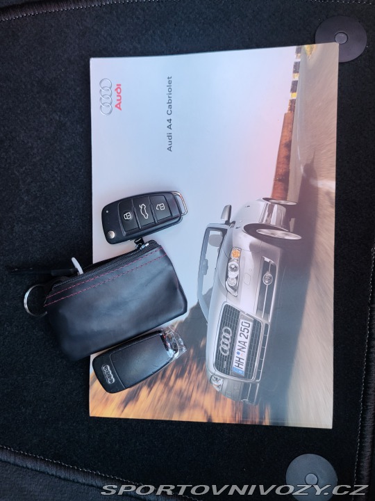 Audi A4 2.0TDI CABRIO KŮŽE NAVI 2008
