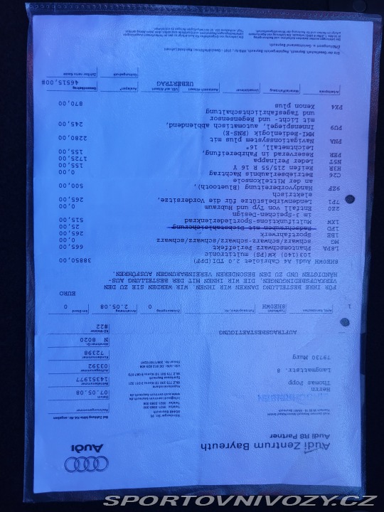 Audi A4 2.0TDI CABRIO KŮŽE NAVI 2008