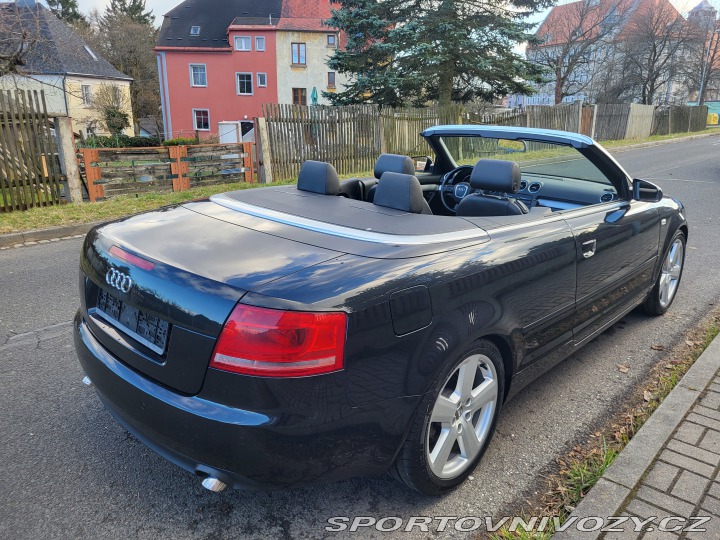 Audi A4 2.0TDI CABRIO KŮŽE NAVI 2008