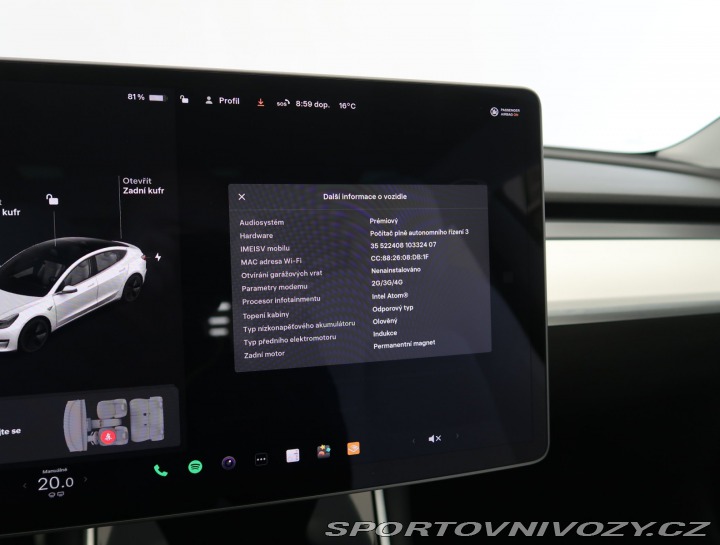 Tesla Model 3 Long Range 4WD 78kWh 2019