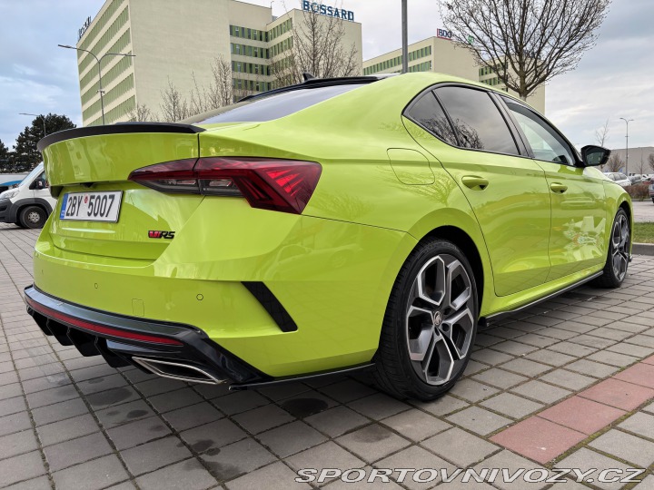 Škoda Octavia RS 2,0TDi,Carbon dopňky, 2022