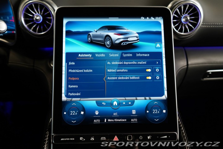 Mercedes-Benz SL 55*AMG*4M+*HUD*MASÁŽ*TRAC 2022