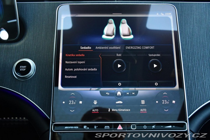 Mercedes-Benz Ostatní modely EQE AMG 53 4MATIC+ PANO HUD Z 2023