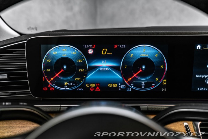 Mercedes-Benz Ostatní modely GLS d 4M AMG Pano Nezávislé H 2019