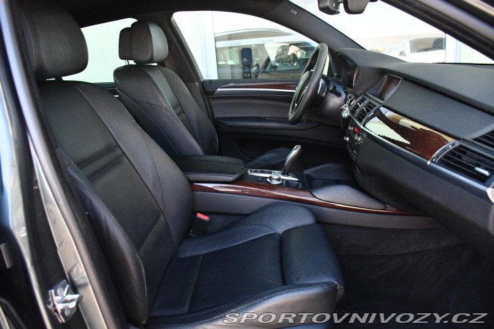 BMW X6 35d xDrive KŮŽE VYHŘ.SEDA 2008