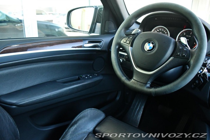 BMW X6 35d xDrive KŮŽE VYHŘ.SEDA 2008
