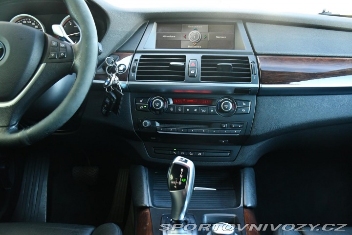 BMW X6 35d xDrive KŮŽE VYHŘ.SEDA 2008