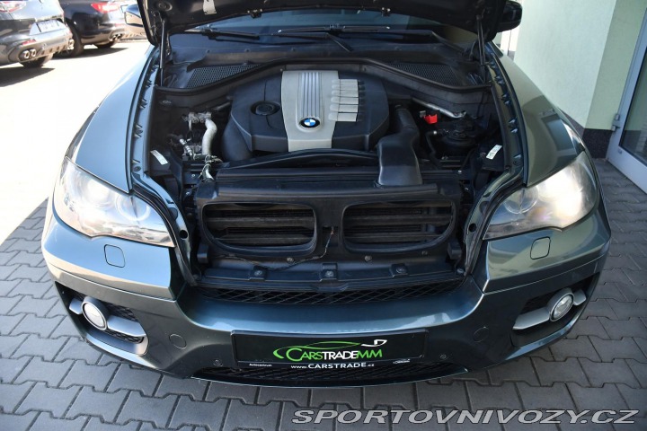 BMW X6 35d xDrive KŮŽE VYHŘ.SEDA 2008