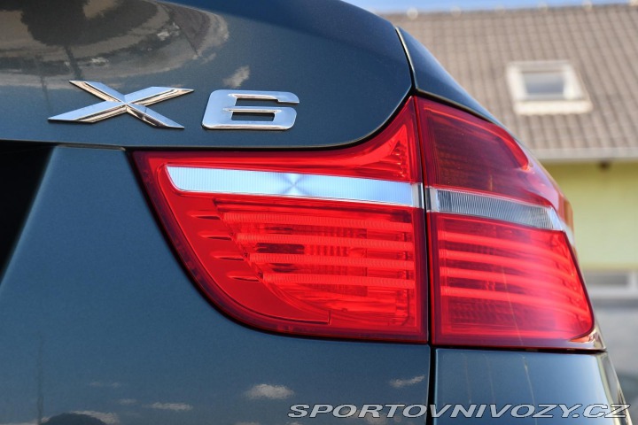 BMW X6 35d xDrive KŮŽE VYHŘ.SEDA 2008