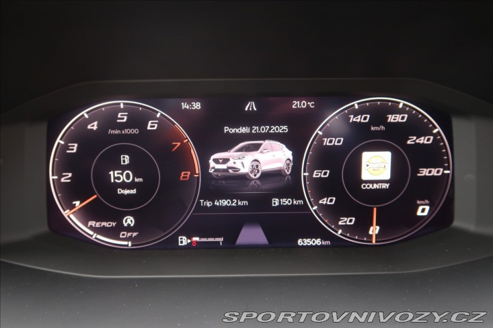 Cupra Formentor 1,5 TSI 110kW MAN ČR 1.ma 2022