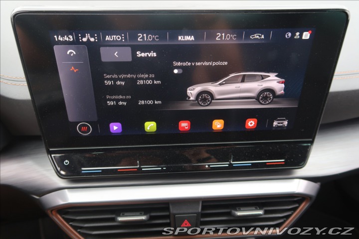 Cupra Formentor 1,5 TSI 110kW MAN ČR 1.ma 2022