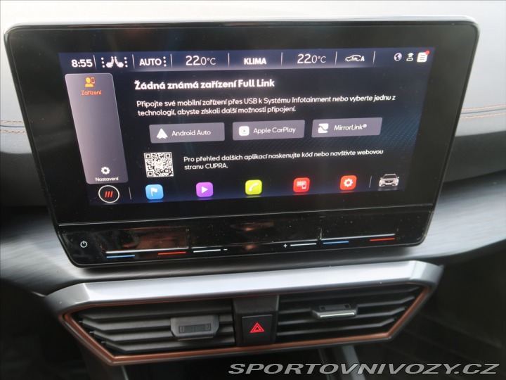 Cupra Formentor 2,0 TSI 140kW DSG 4x4 ČR 2022