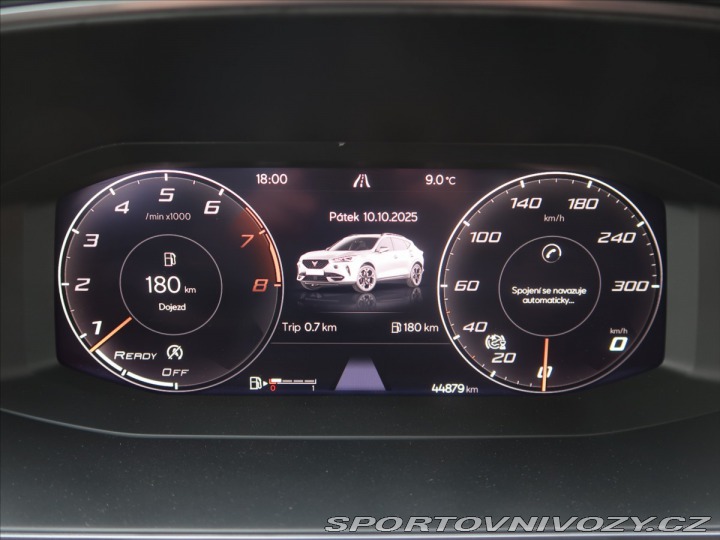 Cupra Formentor 1,5 TSI 110kW ČR 1.maj zá 2022