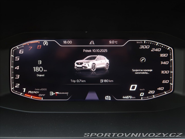 Cupra Formentor 1,5 TSI 110kW ČR 1.maj zá 2022