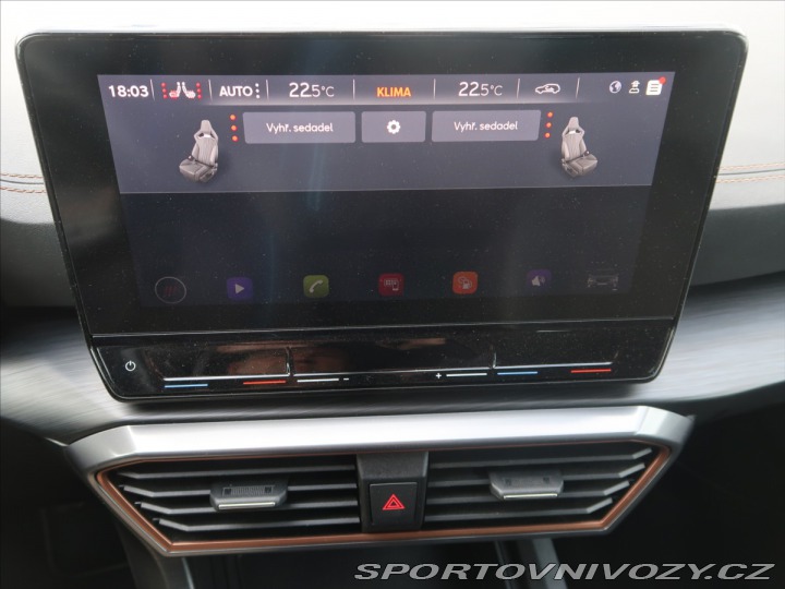 Cupra Formentor 1,5 TSI 110kW ČR 1.maj zá 2022