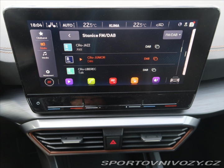 Cupra Formentor 1,5 TSI 110kW ČR 1.maj zá 2022